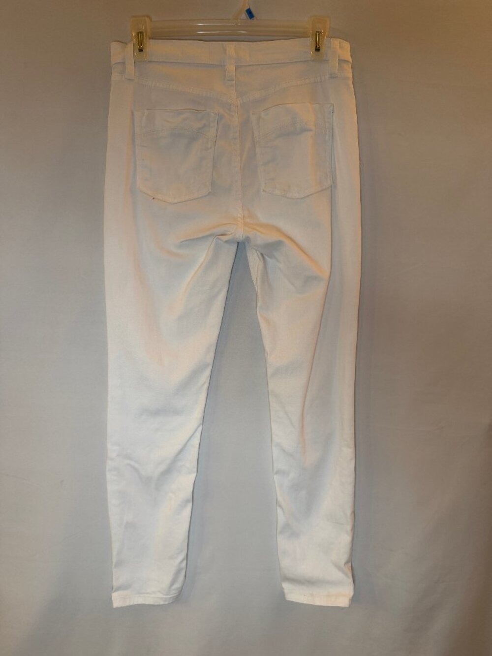 Free People White High Rise Skinny Jeans 27